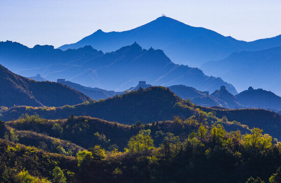 北京密云古北口蟠龍山長(zhǎng)城