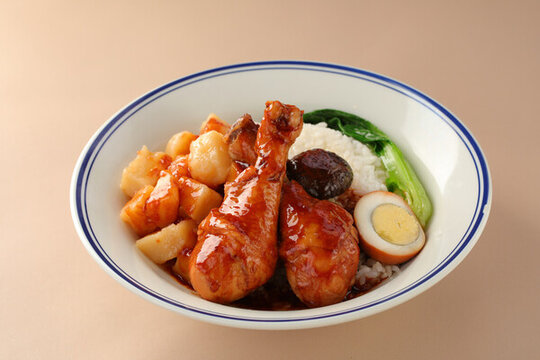雞腿鹵肉飯
