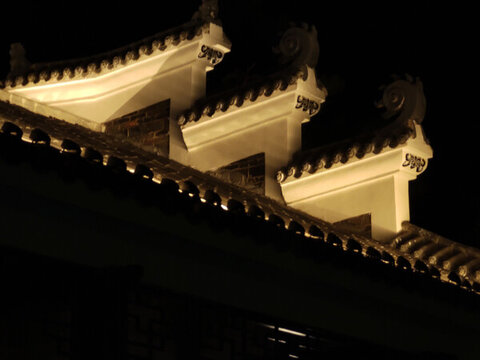 中式古建筑飛檐