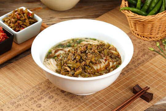 酸豆角肉泥粉