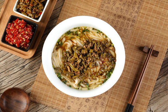 酸豆角肉泥粉