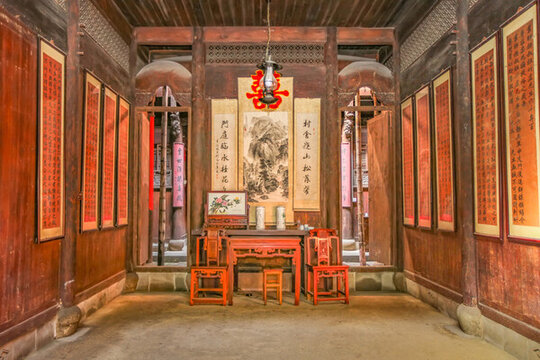 績溪紫園堂屋