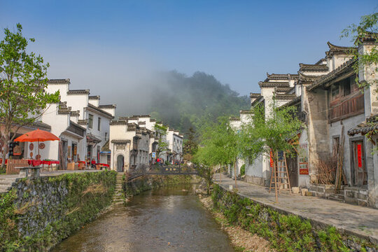 績(jī)溪龍川水街