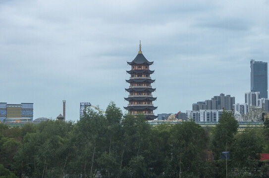 廈門方特東方神畫(huà)神州塔