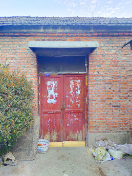 農(nóng)村木大門