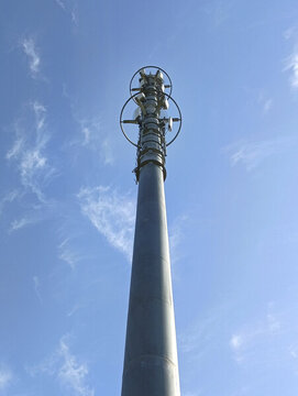 拍攝5G基站信號(hào)塔