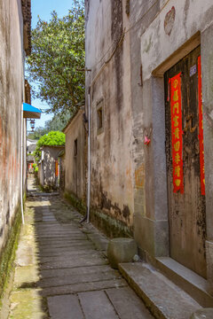 績(jī)溪棋盤村