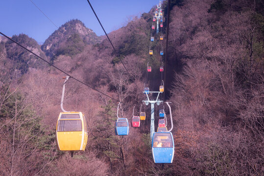 陜西朱雀國家森林公園纜車