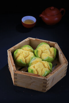 開花饅頭