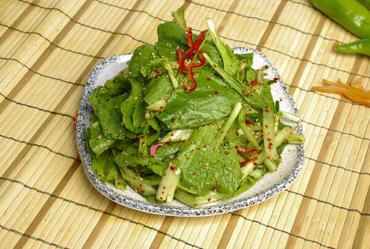 拌小白菜