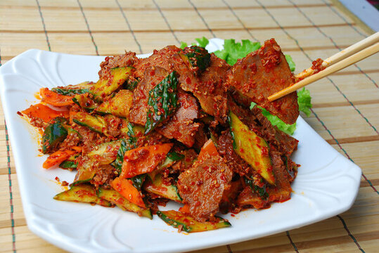 黃瓜拌牛肉