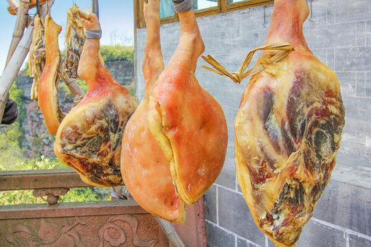 齊云山月華街農(nóng)家火腿