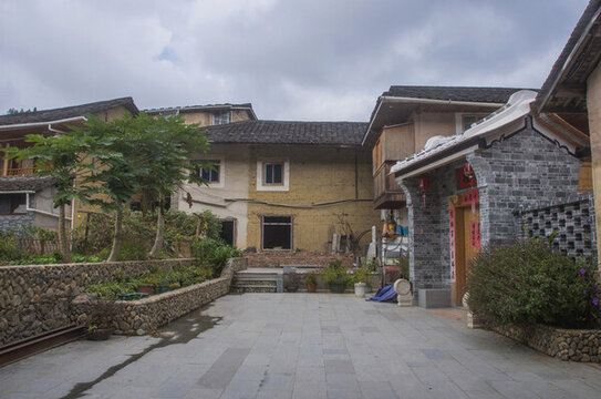 鄉(xiāng)村農(nóng)家小院房子