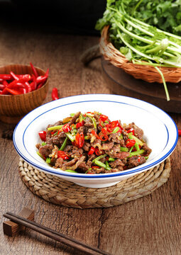 小炒黃牛肉