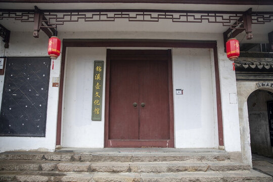 古建筑大門