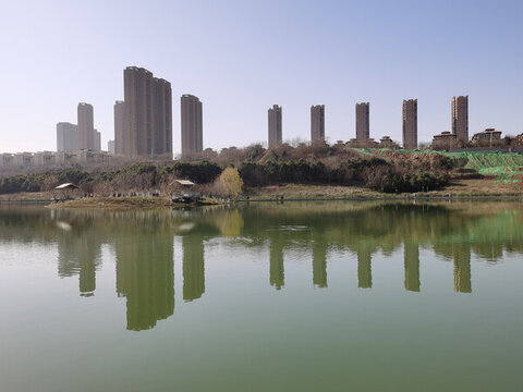雁鳴湖周邊