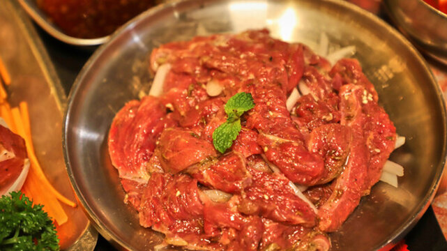 燒烤腌制里脊肉