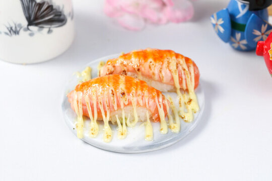 炙烤芝士三文魚壽司