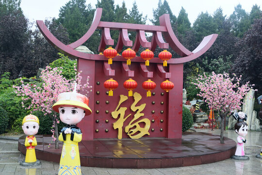 節(jié)日美陳