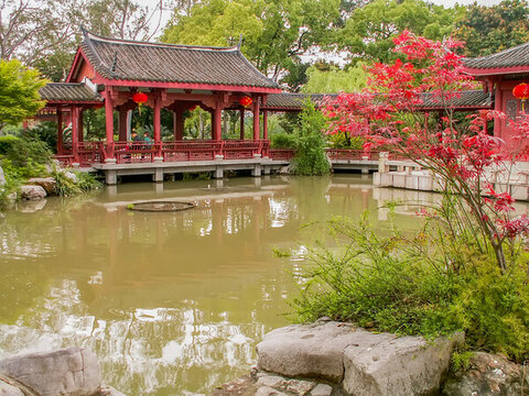 福州西湖公園開化嶼