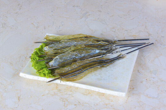 烤針魚(yú)