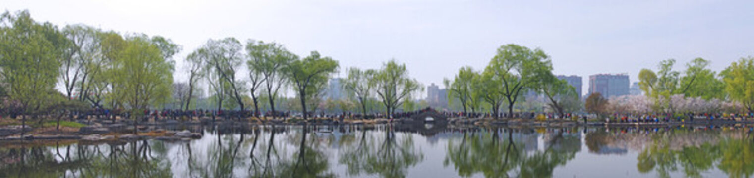 北京玉淵潭公園風(fēng)光