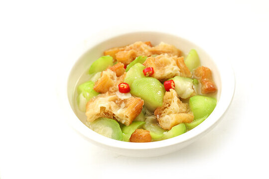 絲瓜油豆腐