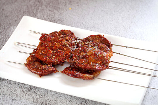 烤原油鮮牛腰子