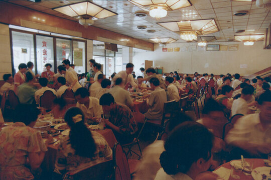 90年代綿陽涪城飯店內的婚宴