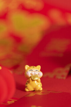 小老虎創(chuàng)意虎年春節(jié)圖片