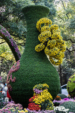 杭州植物園菊花展