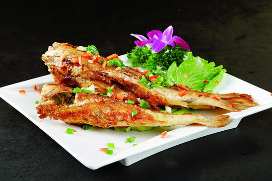 香煎小黃魚