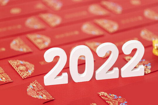 2022年春節(jié)紅包背景