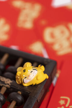 老虎創(chuàng)意虎年新年圖片