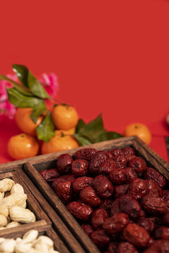 堅(jiān)果創(chuàng)意新春過(guò)新年圖片