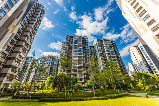 城市的樓盤住宅