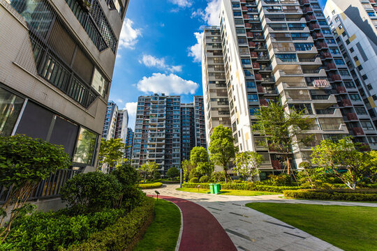 城市的樓盤住宅