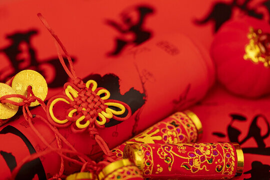 中國(guó)結(jié)喜慶過新年圖片