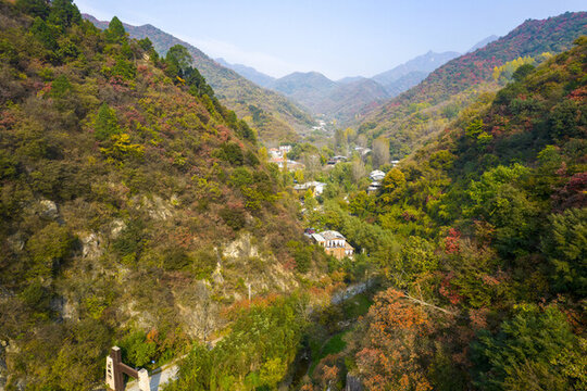 秦嶺山風光