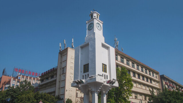 泉州古城地標建筑鐘樓