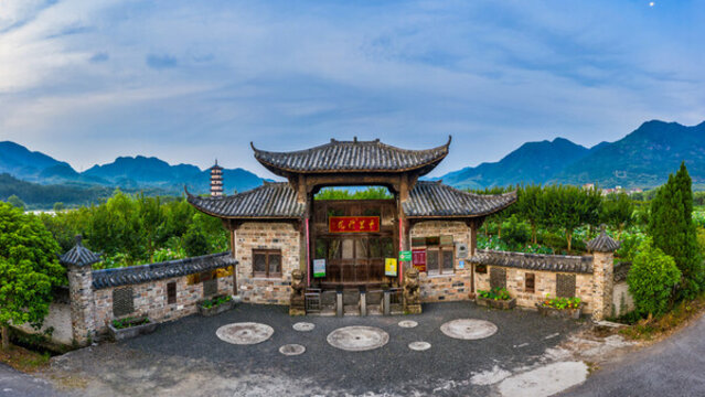 浙江武義十里荷花景區(qū)風光