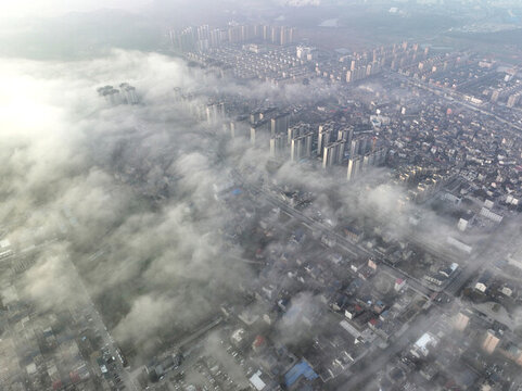江西鉛山大霧迷城