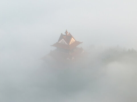 武漢東湖磨山風(fēng)景區(qū)初冬風(fēng)光