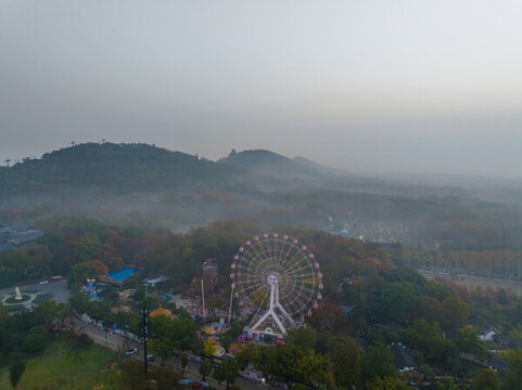 武漢東湖磨山風(fēng)景區(qū)初冬風(fēng)光