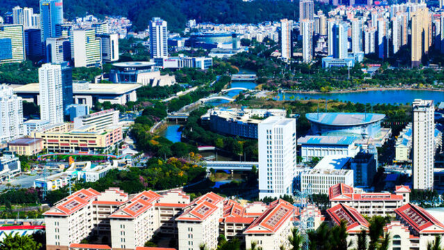 自然和諧光彩城市