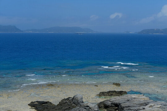 海灘與海面