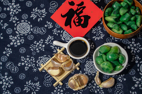 冬至臘八蒜美食