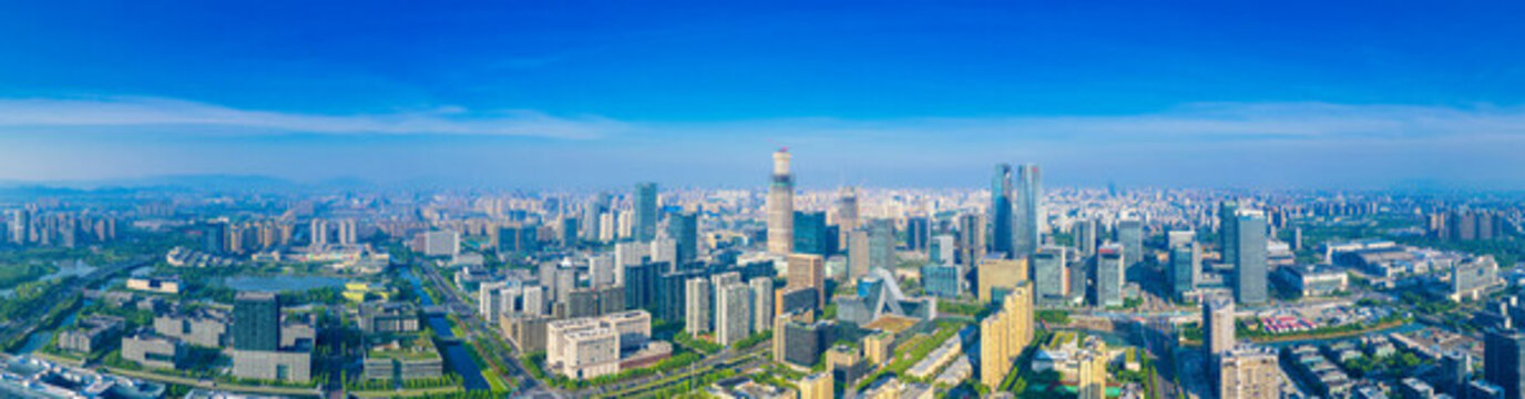 浙江省寧波市東部新城城市風(fēng)光