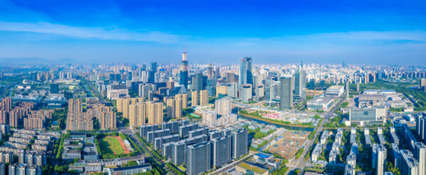 浙江省寧波市東部新城城市風(fēng)光