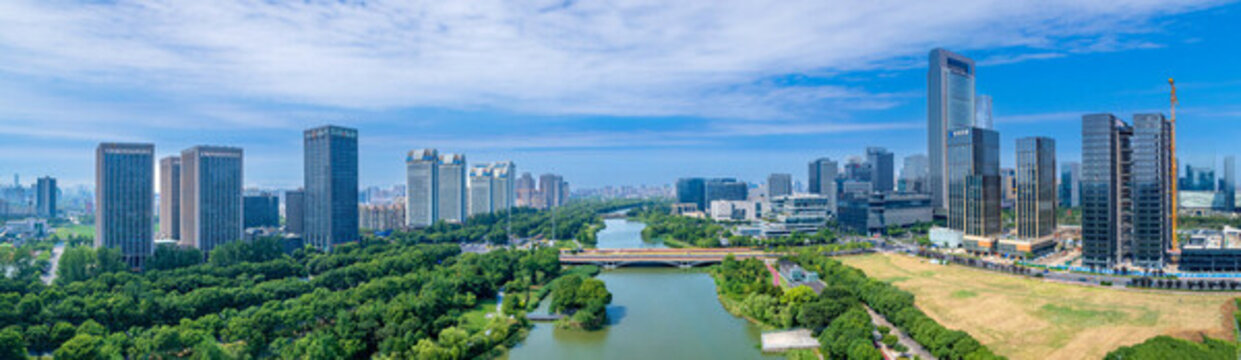 浙江省寧波市東部新城城市風(fēng)光